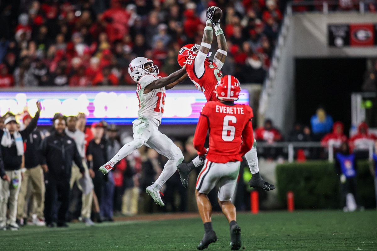 Ole Miss wideout Dayton Wade vs. Georgia